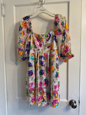 Colorful Sequin Dress